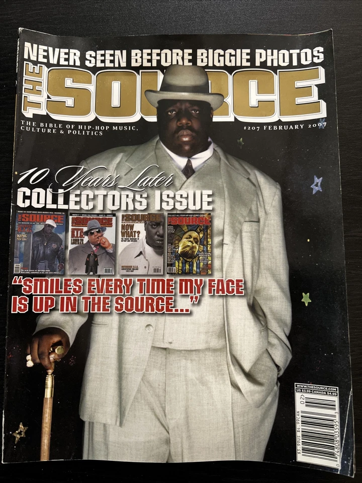 Rare. Barely Opened. The Source Magazine Featuring Notorious BIG Collector Issue - Image 1 of 4