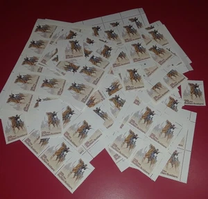 60 Multiples & Singles of BUFFALO SOLDIERS 29¢ US Postage Stamps. USA Sc # 2818 - Picture 1 of 5