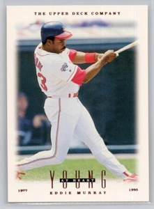Upper Deck #105 1996 Eddie Murray Cleveland Indians - Imagen 1 de 2