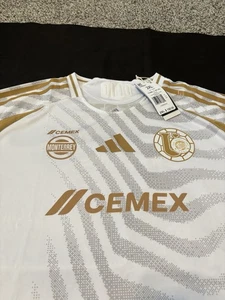Adidas Tigres UANL 2XL HEAT.RDY 24/25 Authentic 3rd weiß Trikot IV6097 $ 150 neu mit Etikett - Bild 1 von 12