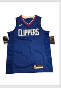 NEW NIKE DRI-FIT KIDS YOUTH NBA CLIPPERS BASKETBALL JERSEY BLUE BIG KIDS SIZE L - Picture 1 of 2