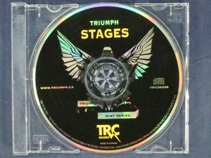 Stages by Triumph {CD Disc Only No Tracking} - Picture 1 of 2