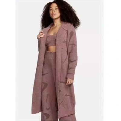 CÁRDIGAN LARGO NIKE PHOENIX BOUCLE NUEVO CON ETIQUETAS, GRANDE Foto 1 de 4