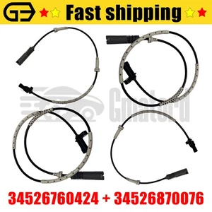 4* New Front Rear Right & Left ABS Wheel Speed Sensors For BMW E82 128i E90 328i - Picture 1 of 13