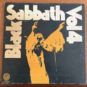 BLACK SABBATH - Vol. 4 LP 1972 UK Vertigo Swirl RARE First Pressing Heavy Metal - Picture 1 of 24