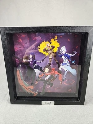 Pixel Frames RWBY Grimm Eclipse 9x9 Inches Shadow Box Art - Image 1 of 4
