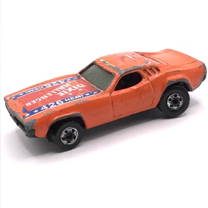 Hot Wheels Dodge Dixie Challenger 426 Hemi 1970/1982 Orange Blackwall Malaysia - Picture 1 of 10