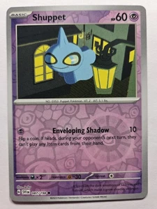 Shuppet 087/198 SVI SV01: Scarlet & Violet Base Set Common Reverse Holo NM Pokem - Picture 1 of 2