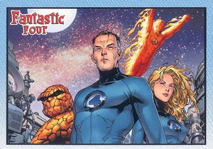 Fantastic 4 2008 tarjeta promocional de archivos Rittenhouse CP1 MARVEL - Imagen 1 de 2