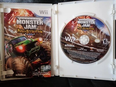 Monster Jam Path of Destruction (Nintendo Wii) Complete, tested - Image 1 of 3