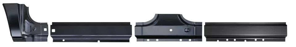 Rh 2000-2005 Ford Excursion Outer Rocker Panel Repair Kit With Dogleg - Image 1 of 1