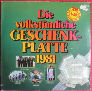 Die volkstümliche Geschenkplatte 1981 Doppel LP 2-LP Vinyl Hellberg Duo uvm - Bild 1 von 3