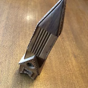 Tramp Art Church Steeple - Picture 1 of 10