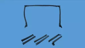 OEM 04-08 Toyota Solara Convertible Top Complete Rubber Weatherstrip Seals Kit - Foto 1 di 1