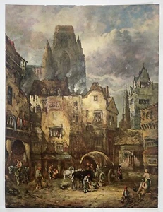 Vintage Alfred Montage Print (G.P. 3645) USA - Picture 1 of 4