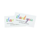 50 cartes de visite Thank You - "Thank You for Supporting My Business" - TL195