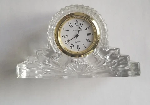 Waterford Crystal Desk Clock handcrafted in Ireland - Japan Cover