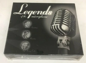 Brand New LEGENDS OF THE MICROPHONE 3-Disc Box Set CDs Sinatra Martin Nat King - Picture 1 of 3