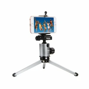 Universal Mini Tabletop Travel Tripod Stabilizer Stand Holder w/ Ballhead Gimbal - Picture 1 of 12