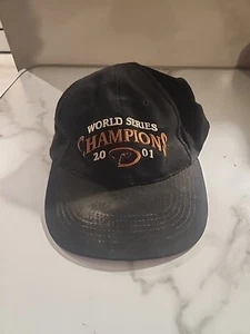  Arizona Diamondbacks World Series Vintage Champions 2001 Mütze schwarz gebraucht  - Bild 1 von 12