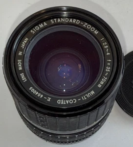 Sigma Standard-Zoom 1:2.8-4 f=35-70mm Multi-Coated For Pentax-K - Picture 1 of 17