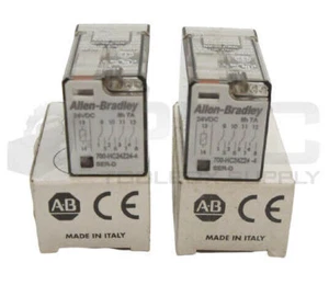 2 MENGE NEUE INBUS BRADLEY 700-HC24Z24-4/D RELAIS 24 VDC - Bild 1 von 4