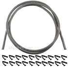 1.9 Metre Metal Braided Cooker Grill Door Seal Gasket High Temp For STOVES Oven