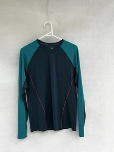 🌟 ICEBREAKER MERINO GT Green Merino Wool Sweater Jumper Thermal 14 L - Bild 1 von 4