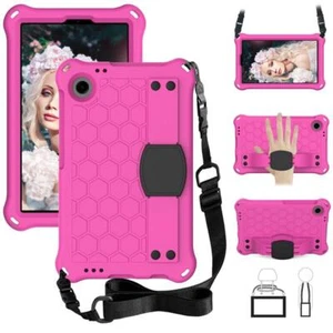 Alcatel Joy tab2 2020 9032Z / 3T 8.0 in Kids Case Shockproof Stand Strap Cover - Picture 1 of 33