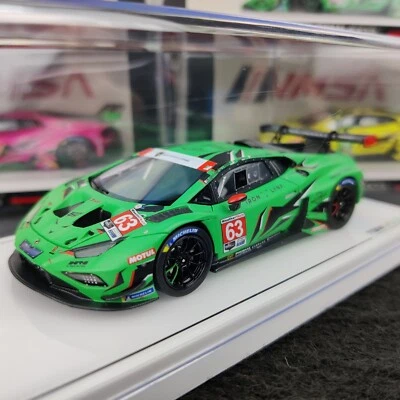 AUTO TSM MODELLO LAMBORGHINI HURACAN GT3 EVO2 #63 24H DAYTONA 2023 1:43 NUOVO.B - Immagine 1 di 4