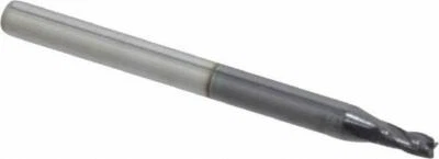 Accupro 2mm, 4mm LOC, 3mm Shank, 38mm OAL, 4 Flute, Solid Carbide Square End ... — 第 1/4 张图片