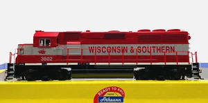 HO ATHEARN 79859 GP38-2R WISCONSIN & SOUTHERN WS # 3802 - Picture 1 of 2