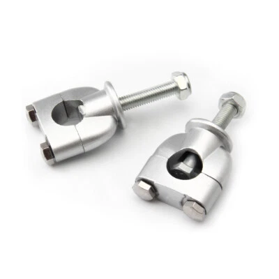 HandleBar Fat Bar Risers Mount Clamp Adapter For Universal 7/8'' 22mm Dirt Bike - Image 1 of 4