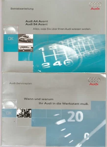manual de instrucciones manual de instrucciones AUDI A4 S4 Avant edición 07/1997 - Imagen 1 de 1