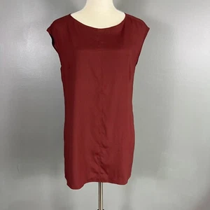 Brunello Cucinelli Silk Blouse Tunic Top XL Old Money Quiet Luxury Elevated Glam - Picture 1 of 11