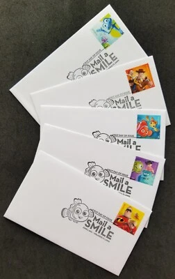 [SJ] USA US Disney Pixar Films Mail A Smile 2012 Cartoon Animation Movie (FDC) - Image 1 of 4