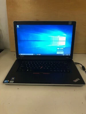 Lenovo ThinkPad Edge Intel Core i3 M370 2.4 GHz 4 GB RAM 320 GB HDD Win10 Pro - Image 1 of 4