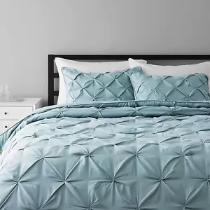 Amazon Basics All-Season Down-Alternative 3 Piece Comforter Bedding Set, King - Picture 1 of 5