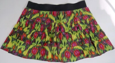 Jessica Simpson Mini Skirt Wide Elastic Waist Cotton Black Liner Size L Large - Изображение 1 из 4