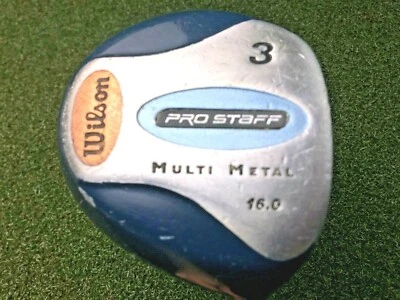 Wilson Pro Staff Multi Metal 3 Madera 16*/RH/~41" Damas Grafito/gw4139 Foto 1 de 4
