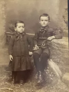 Antica foto cartolina armadio fratelli fantasia York Pennsylvania PA - Foto 1 di 5