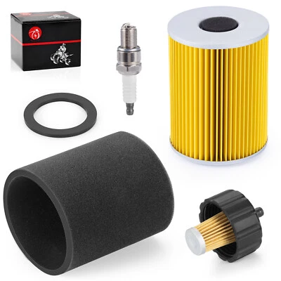 Air Filter Oil Filer Spark Plug Kit for Yamaha Golf Cart G2 G5 G8 G9 G11 1985-95 - Image 1 of 4