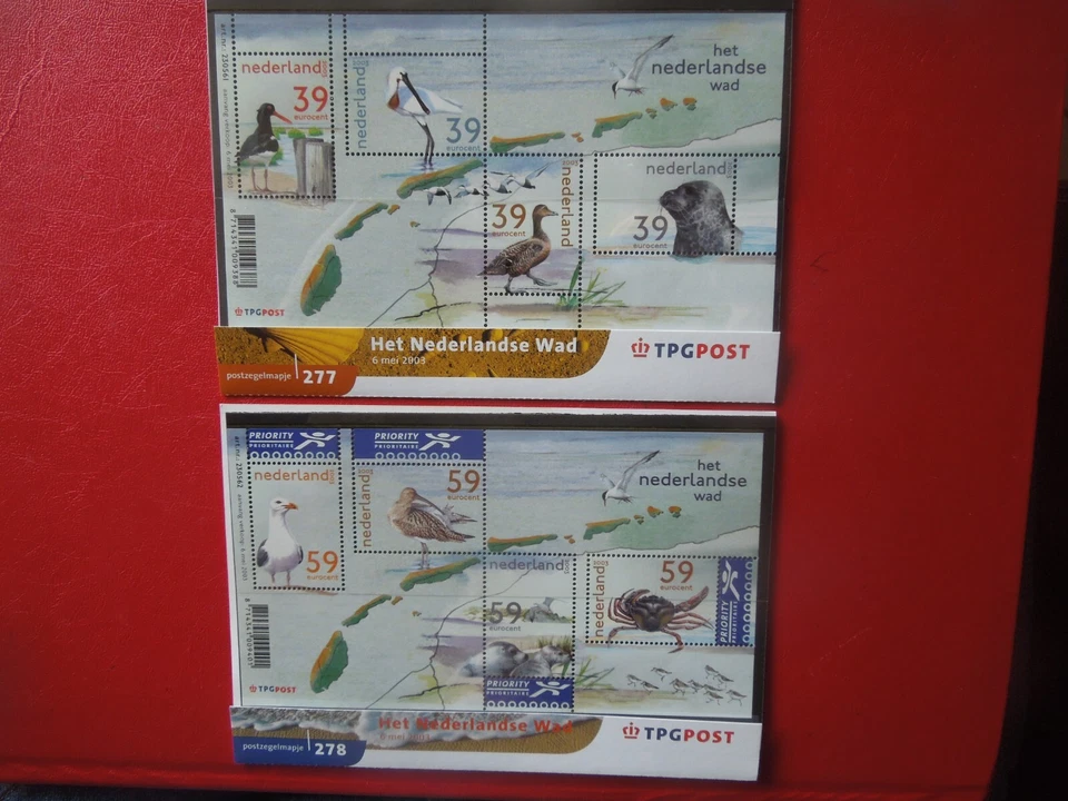 G5610  NETHERLANDS  2003  BIRDS   FAUNA  M/S SHEET PRESENTATIONS PACKS  MNH - Image 1 of 1