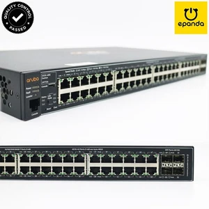 HPE Aruba 2530-48G 4SFP Switch GigE Switch J9775A, 1Y-Wty - Picture 1 of 17
