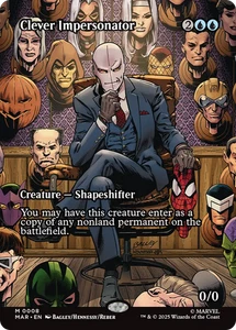 x1 Clever Impersonator MAR Marvel Universe Spider-Man MTG 8 M/NM 1x - Bild 1 von 3