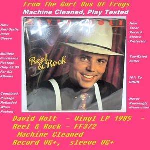 David Holt  - Vinyl LP 1985  - Reel & Rock - FF372 - EX/VG+ - Picture 1 of 10