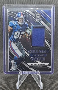 Panini Spectra Pillars of the Game 2019 Michael Strahan Salón de la fama #119/199 NY Giants  - Imagen 1 de 2