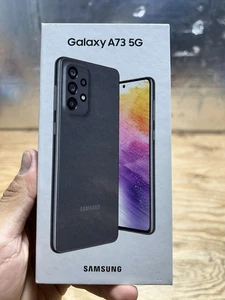 Samsung Galaxy A73 5G 128GB completamente SBLOCCATO Dual Sim grigio Andriod nuovo e sigillato - Foto 1 di 10