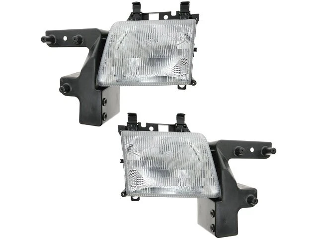 Headlight Assembly Set For Dodge B1500 B2500 B3500 Ram 1500 Van 2500 3500 TD33N7 - Image 1 of 1