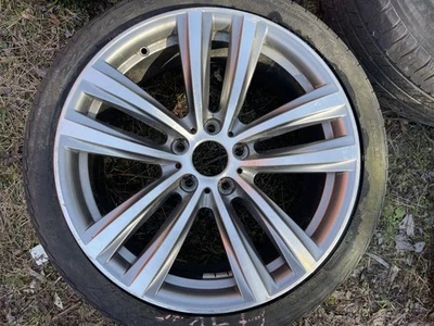2017-2019 BMW 330i GT 19x8 5 DOUBLE NOTCHED SPOKES WHEEL B-CONDITION OEM 5789 - Image 1 of 4